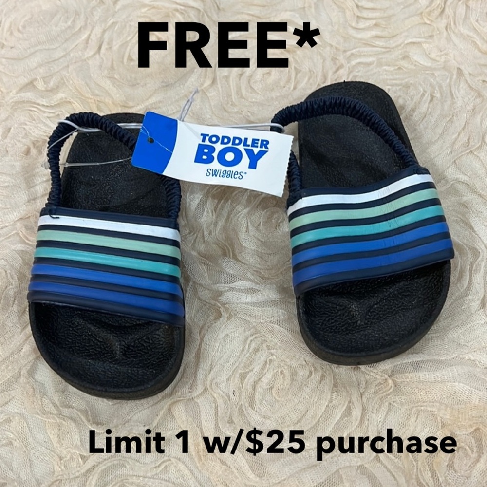 Swiggles Blue Sandals size 6